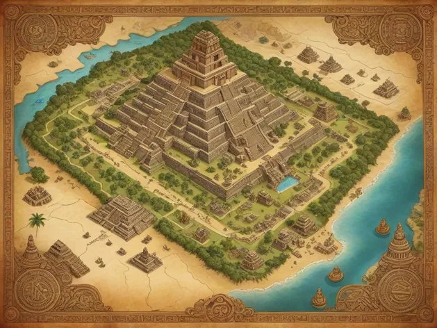 mayan civilization map