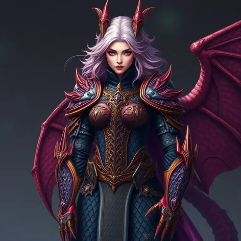 female dragon armor