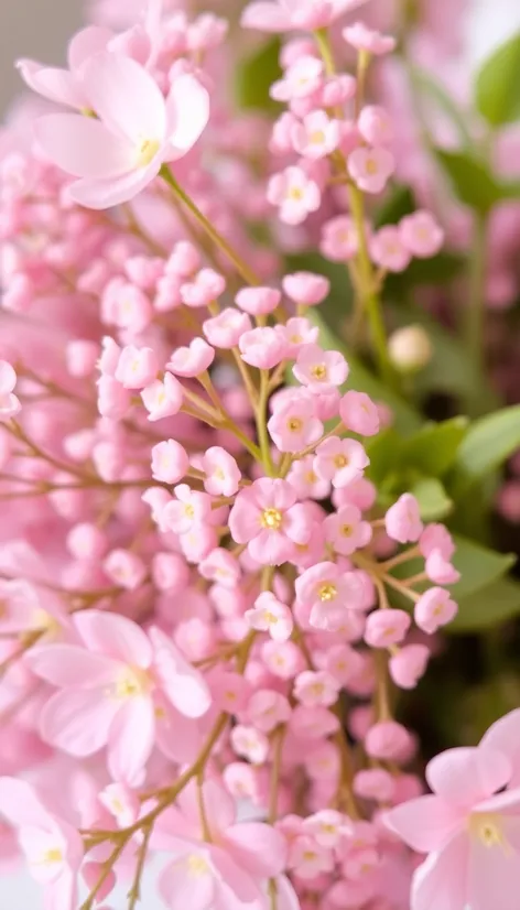 pink baby's breath