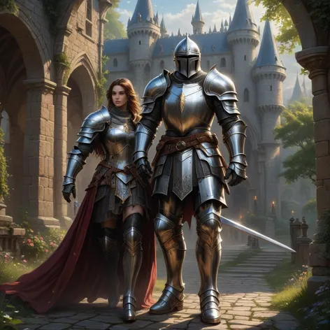 fantasy knight art