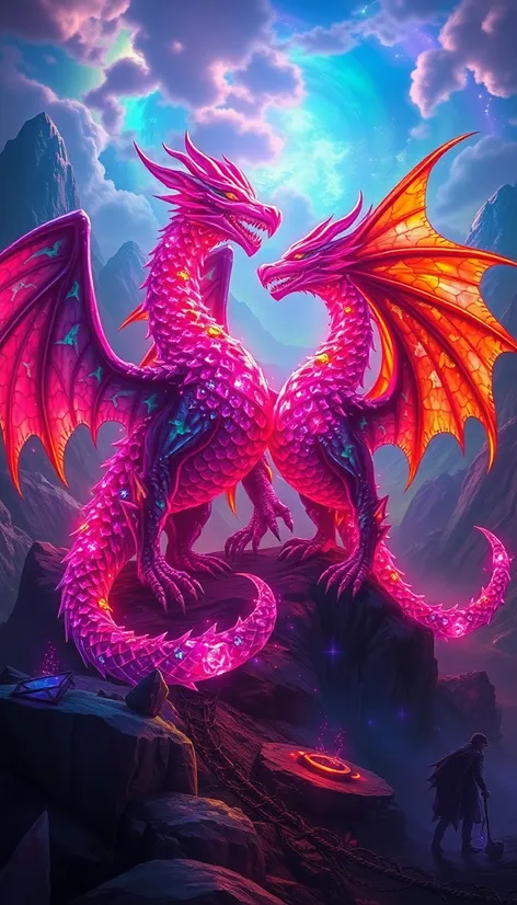 crystaline dragons