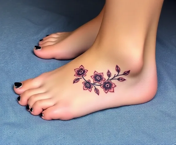 ankle tattoos for women