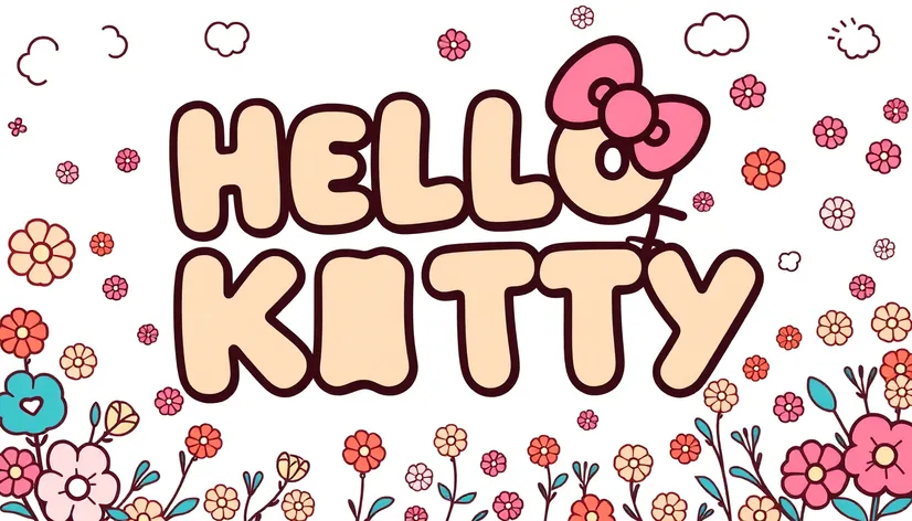 hello kitty font