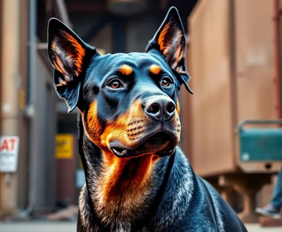 doberman cross with rottweiler