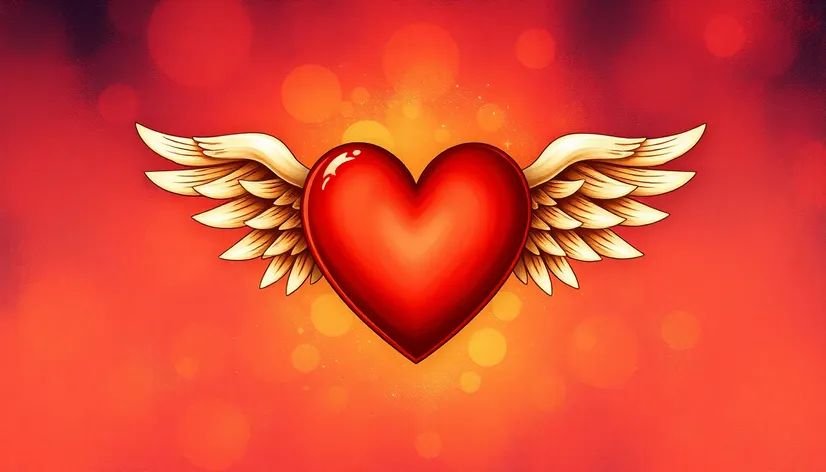 heart with wings