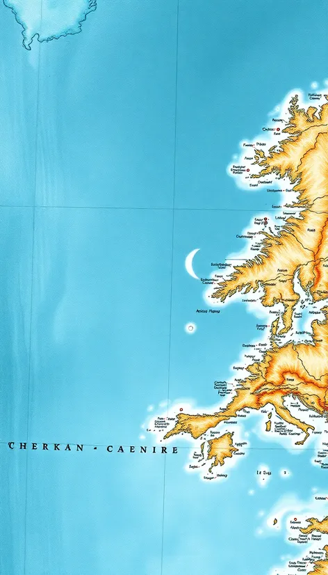 north sea map