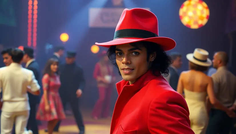 michael jackson with hat