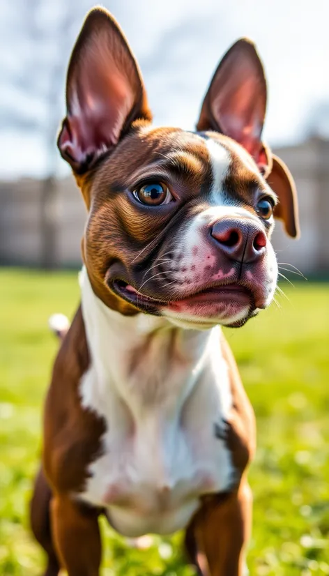 boston terrier pit mix