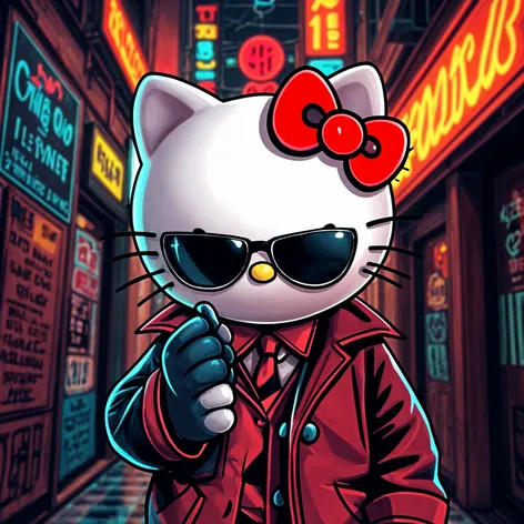 hello kitty gangster