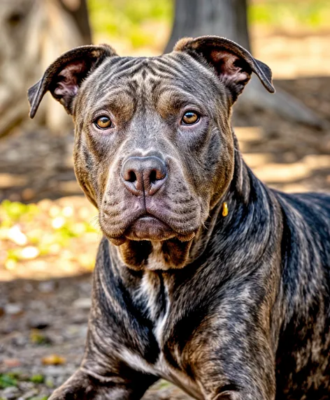 brindle pitbull