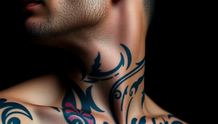 neck tattoos for guys