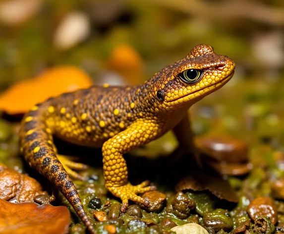 juvinile rough skinned newt