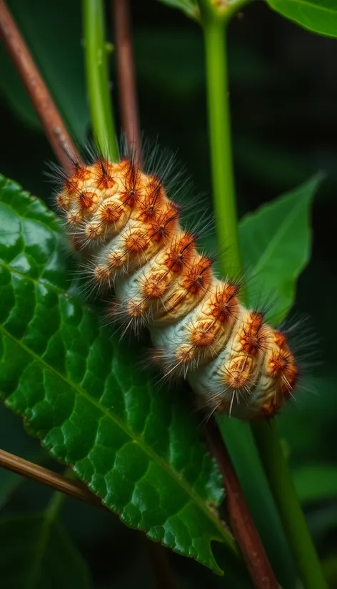 polyphemus moth caterpillar