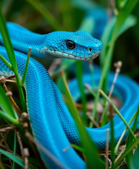 snakes that are blue