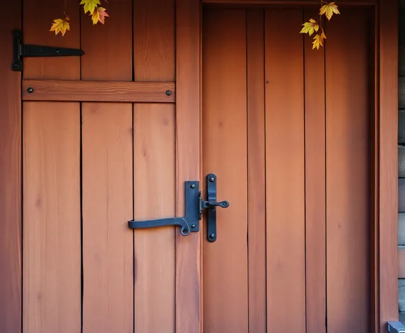 rustic front doors