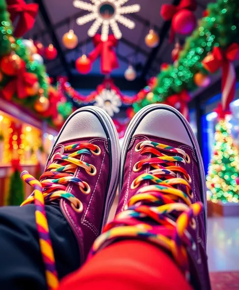 shoelaces for christmas