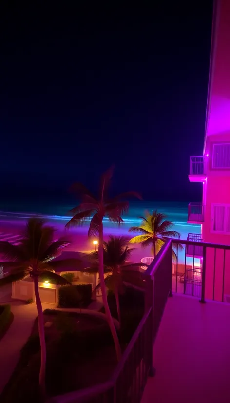 night in cancun