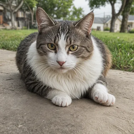 Cat outside tho demands