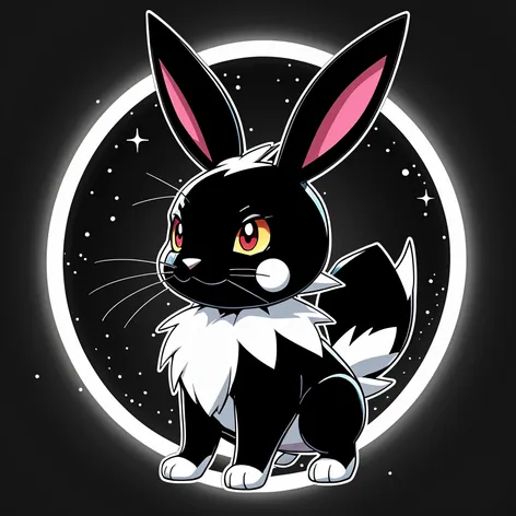 White moon rabbit