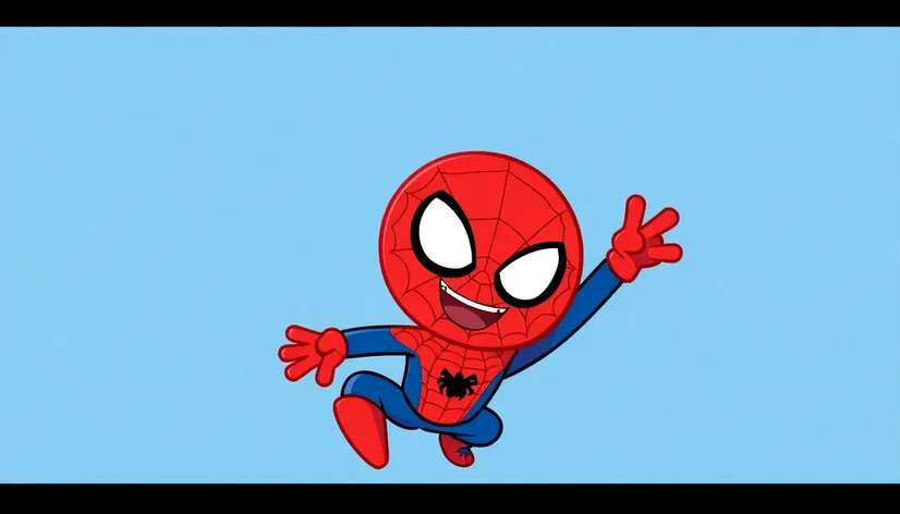 cute spiderman template