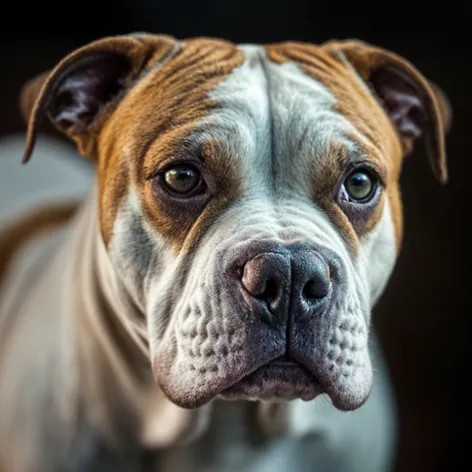 American bulldog drawing darker