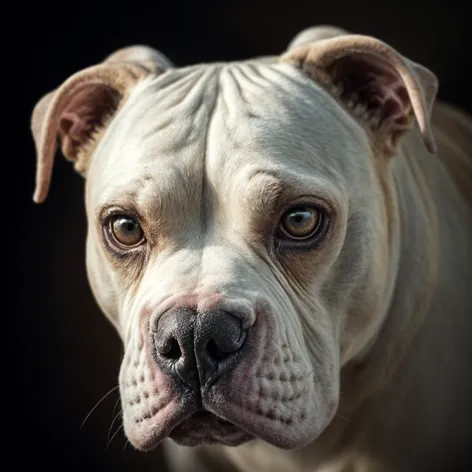 American bulldog drawing darker