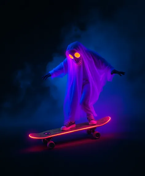 skateboarding ghost