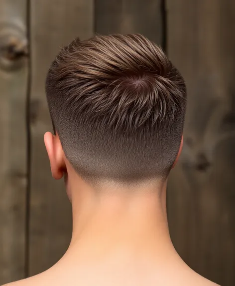 men's tapered haircut mushroom