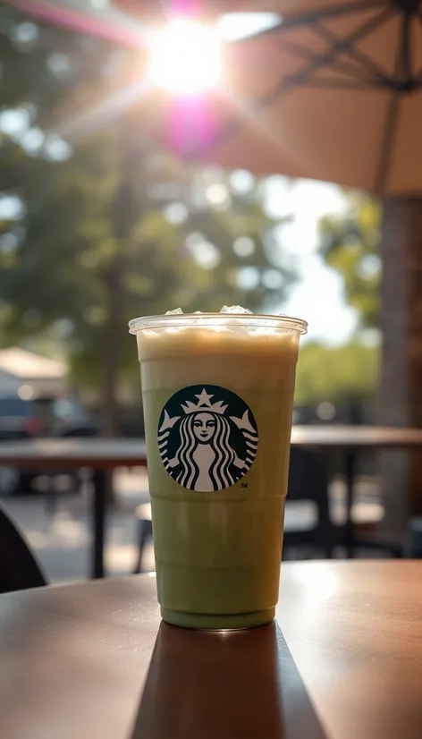 matcha green tea iced