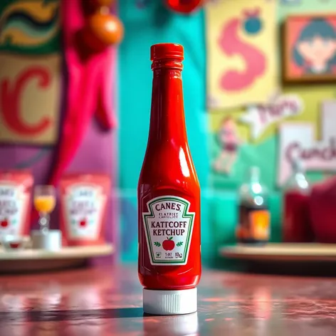 colored ketchup