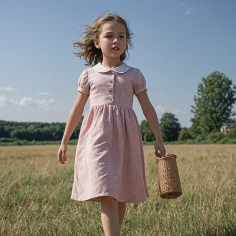 une jeune petite fille