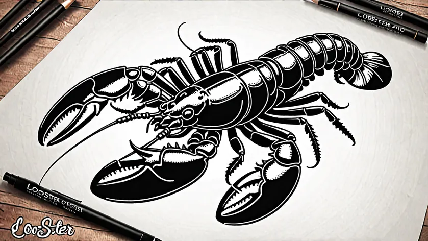 lobster tattoo