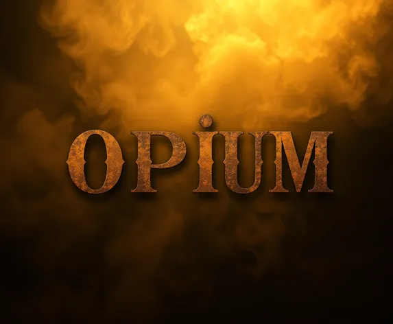 opium font