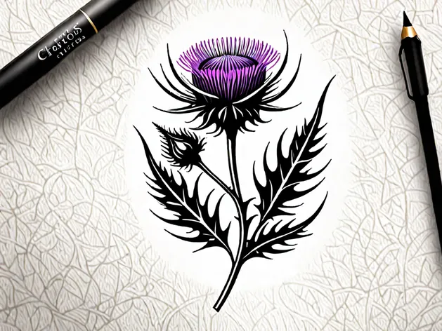 thistle tattoo