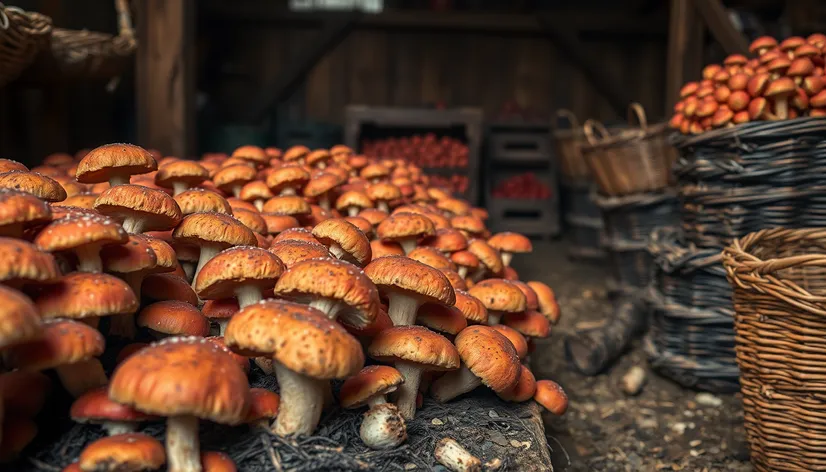 red flesh mushroom farm