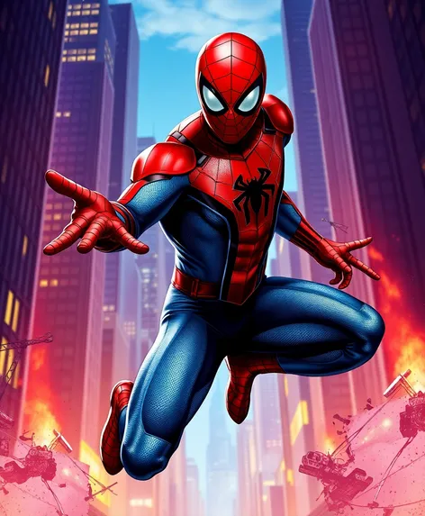 spider-man full body picture