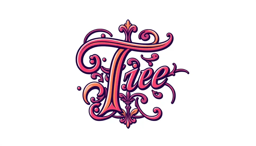 cursive letter t svg