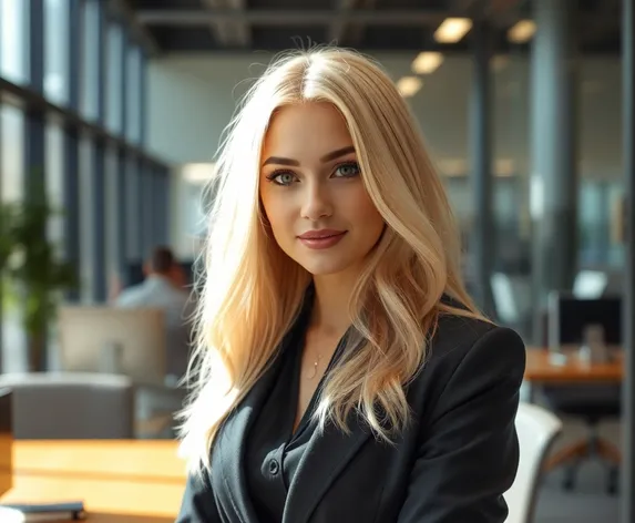 office blonde