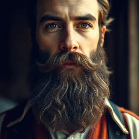 long stylish beard