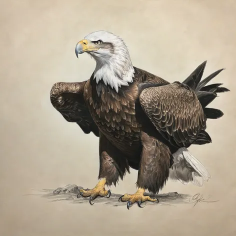 eagle drawing