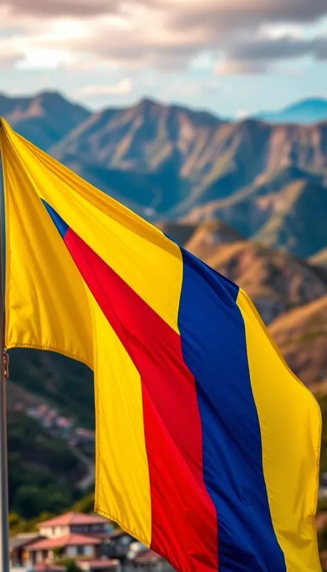 south america colombia flag