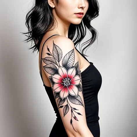 flower tattoo for woman