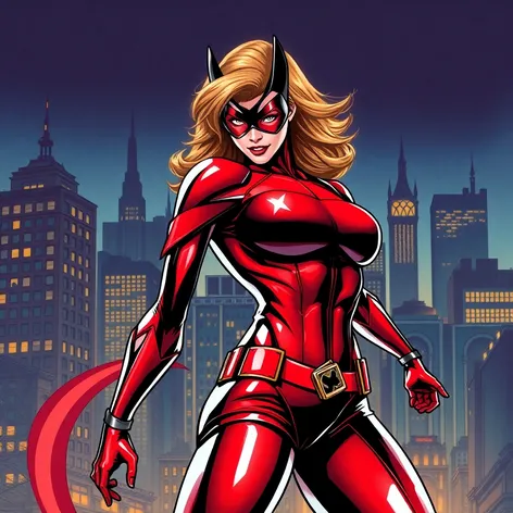 female red superhero