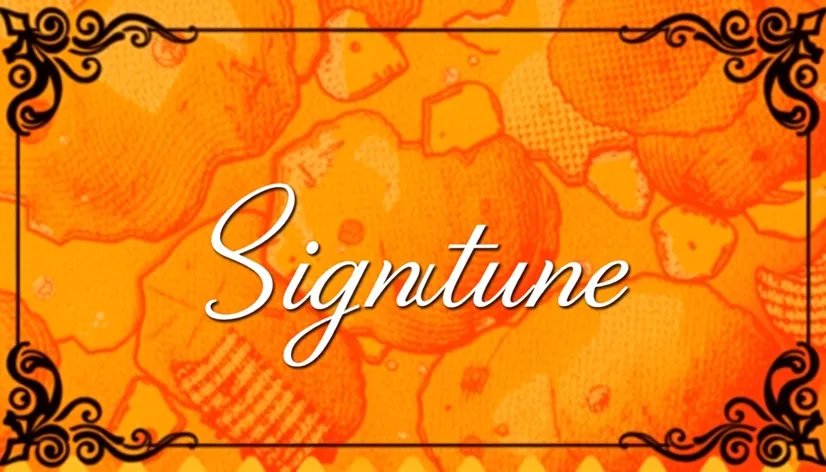 good signature font