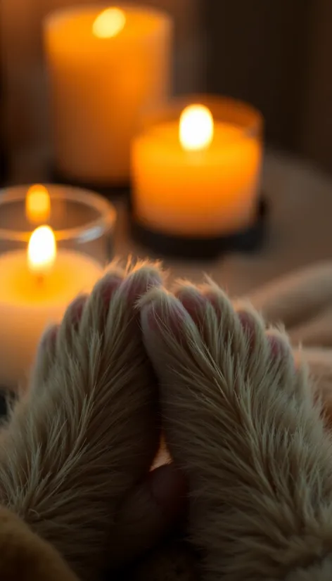 paws and reflect candles