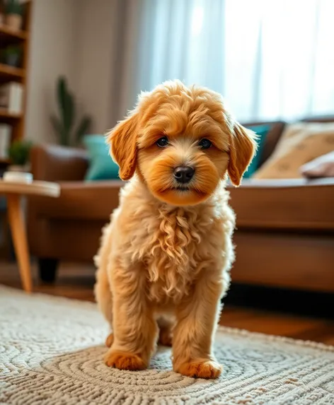 mini goldendoodle dog