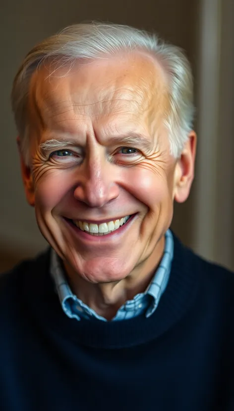 joe biden smile