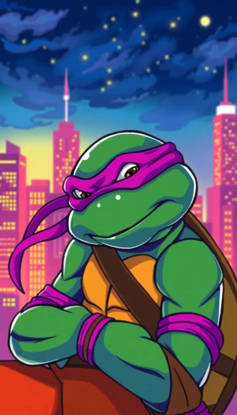 purple turtle teenage mutant