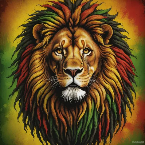 rasta lion