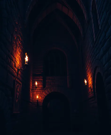 gothic castle interior